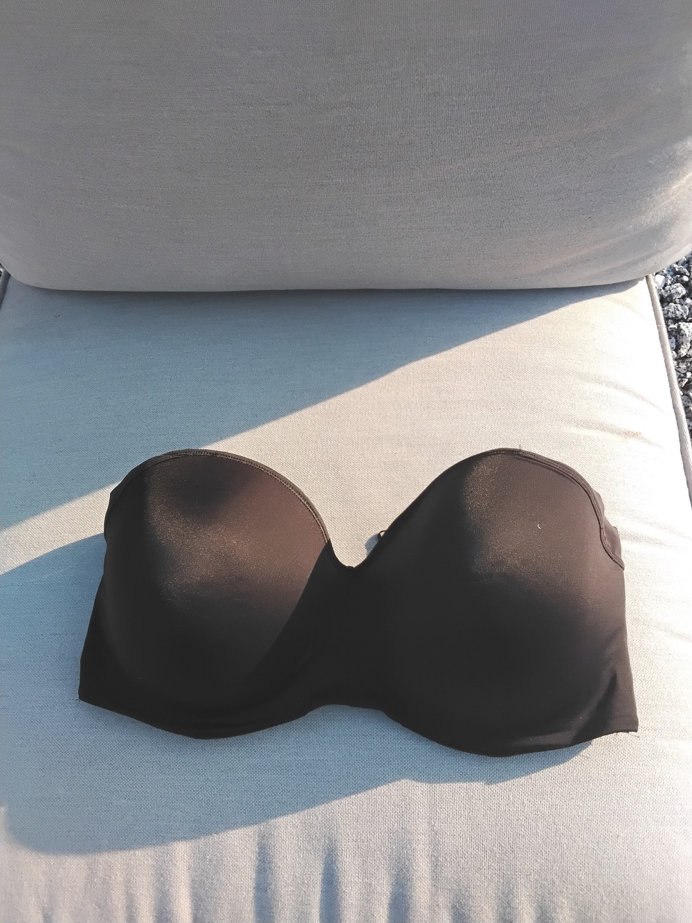 Bali Strapless Bandeau Bra in Black